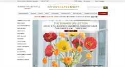 Desktop Screenshot of officescapesdirect.com