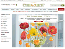 Tablet Screenshot of officescapesdirect.com